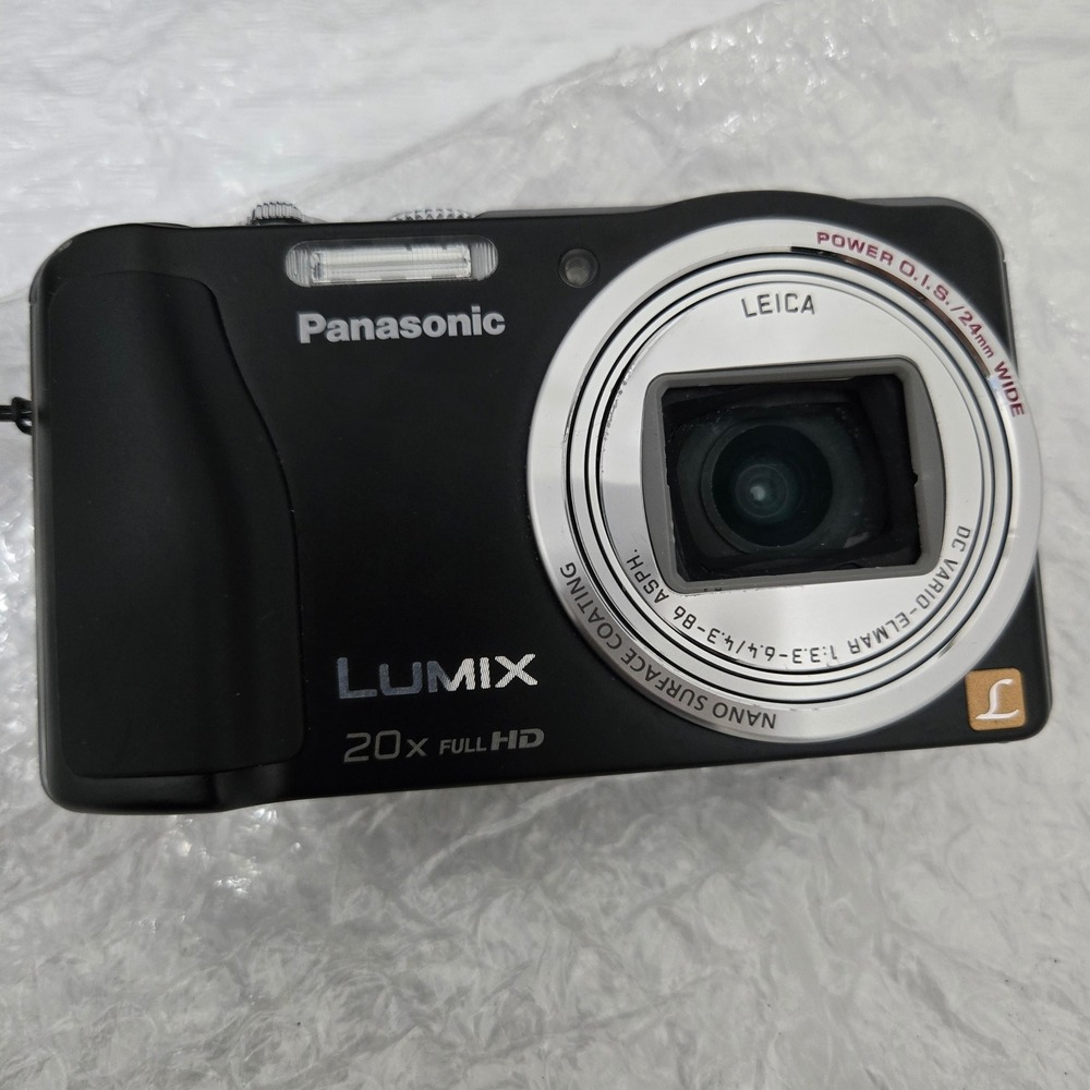 Panasonic Lumix DMC-ZS19 Digital Camera 20x Zoom Full HD Leica Lens Black